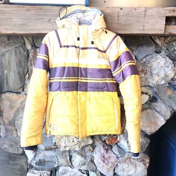 Section VTG Y2K Retro Nylon Snowboard Ski Jacket Women's Size XSmall - Picture 2 of 16